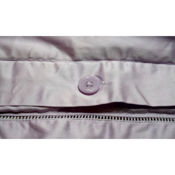 Ralph Lauren Cotton Euro Shams Lilac/Lavender Hemstitch Set of 2 Luxury Feminine - Picture 5 of 7